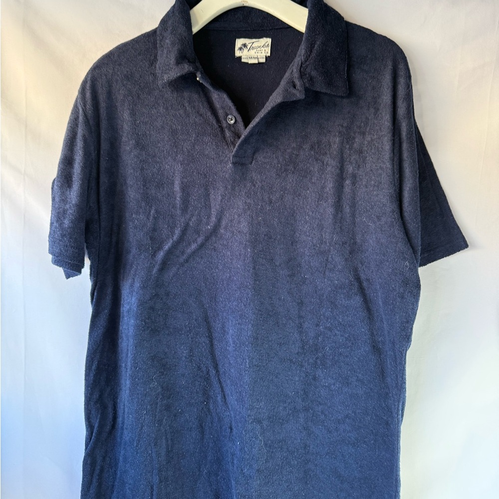 Men's Trunks Navy Polo Shirt
